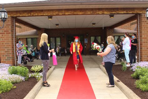 Jefferson Nursing Home Celebrates Graduating Seniors