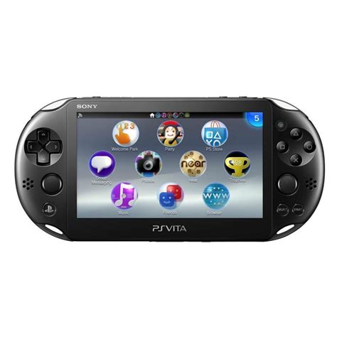 Console Sony Ps Vita Slim 2000 8 Go Noir Reconditionné Back Market