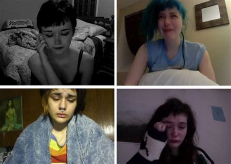 Webcam Tears Girls Submit Videos Of Themselves Crying For Tumblr Art
