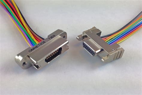 Latching Micro D Connectors Withstand High Shock Vibration