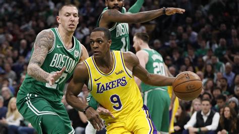 Lakers are a bad match up for the celtics. Lakers vs. Celtics: Rajon Rondo's pregame warmup shot ...