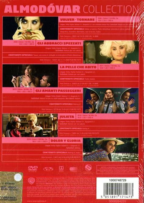 Pedro Almodovar Collection 6 DVD DVD Film di Pedro Almodóvar Film