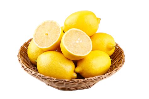 Download Lemons Basket Of Lemons Fruits Royalty Free Stock Illustration