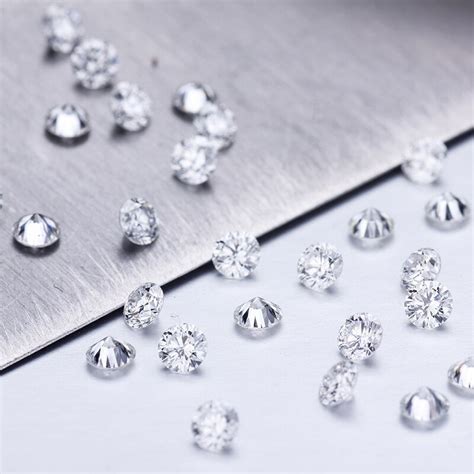 White Vvs Loose Diamonds Wholesale For Jewelry Size 06mm To 2mm At