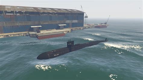 Grand Theft Auto 5 Submarine