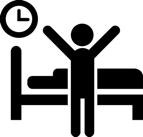Man Stretching Arms After Waking Up Svg Png Icon Free Download 7788
