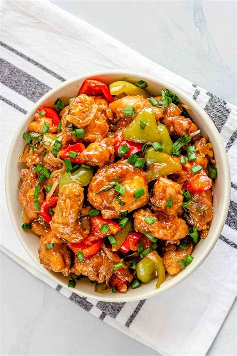 Chinese Chicken With Garlic Sauce Izzycooking