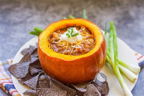 Turkey Pumpkin Chili Vegan Option Too Hilda S Kitchen Blog