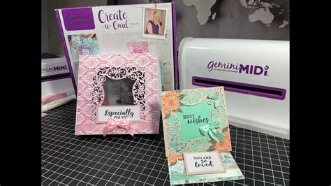 Crafters Companion Subscription Box 4 Create A Card Youtube