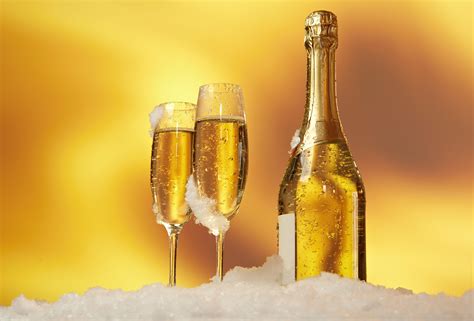 76 wallpapers champagne images in full hd, 2k and 4k sizes. Wine bottle with two champagne flute top of ice crushed ...