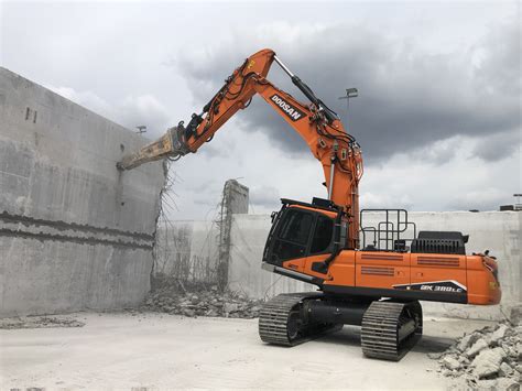 Doosan Adds Third Model To Demolition Excavator Range Scottish