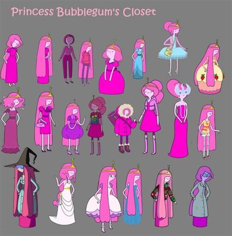 Bubblegums Wardrobe Adventure Time Anime Cartoon Network Adventure