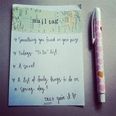 Paperedthoughts Mailtag Snail Mail Letters Snail Mail Envelopes Pen