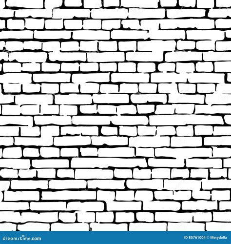 Vector Brick Wall Grunge Seamless Texture 96574074