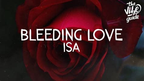 Isa Bleeding Love Lyrics Youtube