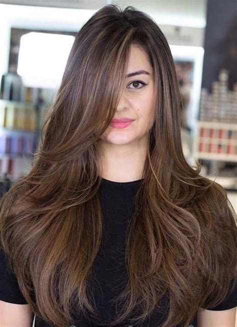 49 layered haircuts that'll convince you to cut your hair asap. Latest Long Layered Straight Hairstyles Trends in 2018 ...