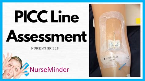 Picc Line Assessment Nursing Skills Youtube