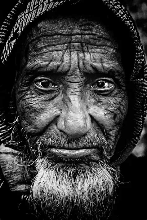 Macro Grayscale Photography Human Face People Portrait Man Adult