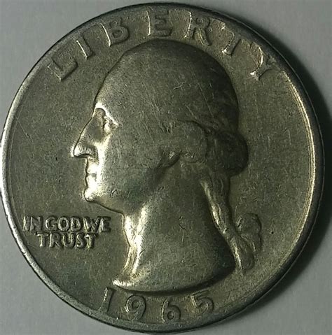 Click on 1967 quarter value. 1965 Washington Quarter. What Would Be The Grade & Value ...