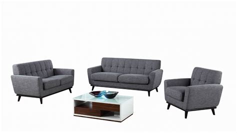Check spelling or type a new query. Divani Casa Corsair Modern Grey Fabric Sofa Set - Sofas ...