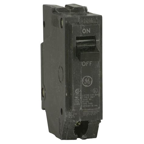 Ge Q Line 30 Amp 1 In Single Pole Circuit Breaker Thql1130 The Home