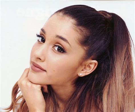 575915 Actress Earrings Singer Brown Eyes Latina Woman Ariana Grande White Hair