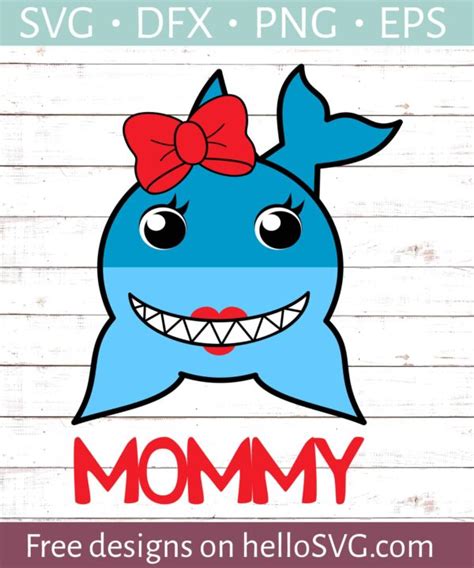 Free Free Mommy Shark Svg Free 239 SVG PNG EPS DXF File