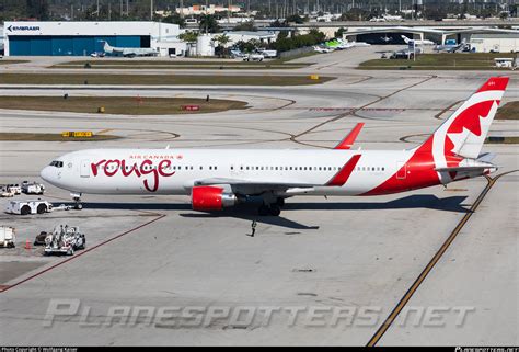 C Ghpe Air Canada Rouge Boeing 767 33aerwl Photo By Wolfgang Kaiser