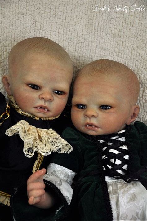 Custom Reborn Baby Vampire Zombie Fantasy Scary Dolls Creepy Dolls