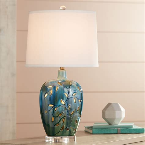 Find a huge selection of lamp shades for table lamps, including drum lampshades, empire and bell shades, and a wide variety of colorful live chat (see bottom right). 360 Lighting Cottage Table Lamp with Nightlight Ceramic ...