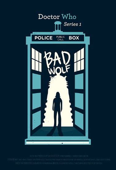 The Poster For Doctor Who Series 1 Which Features A Man Standing In An