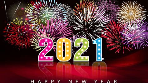 Happy New Year 2021 Fireworks Wallpapers Wallpaper Cave
