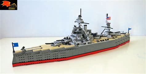 Battleship Uss Texas Lego Warship Lego Submarine Lego Army