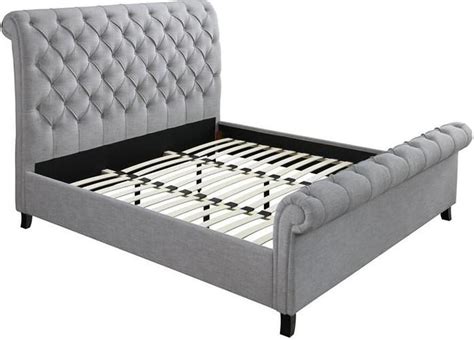 Crown Mark Kate Grey King Bed 1stopbedrooms