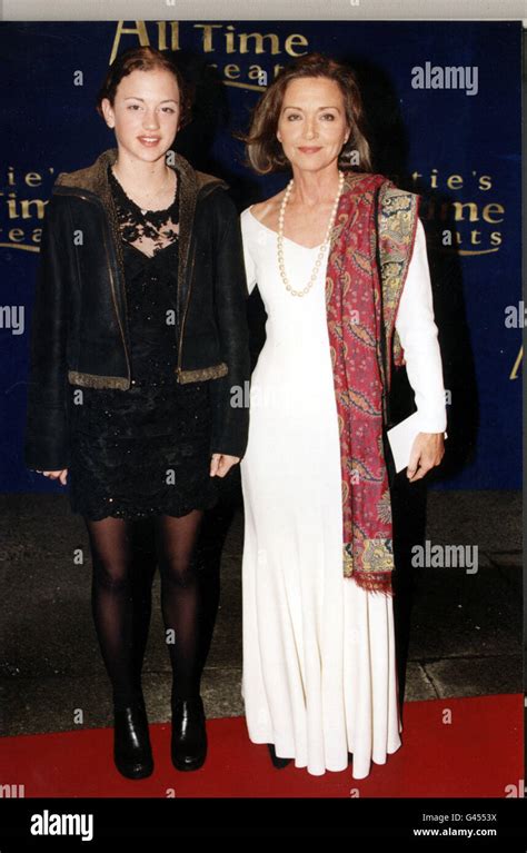 Newsreader Anna Ford And Her Daughter Attend A Party To Celebrate 60 Of Bbc Television In London