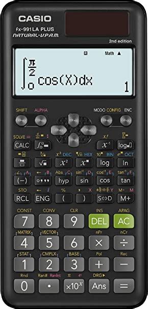 Casio Calculadora Científica Fx 991laplus 2da Nueva Edición Amazon