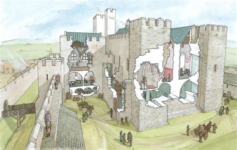 The following 5 files are in this category, out. Reconstruction of Middleham Castle in about 1300 | Castle ...