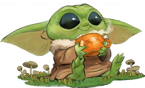 Download Baby Yoda Png Picture Baby Yoda Transparent