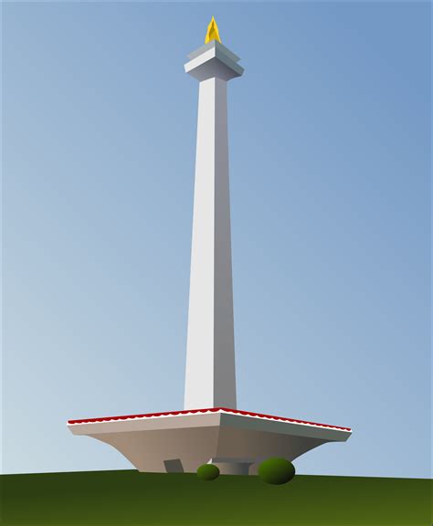 Indonesia National Monument Monas Icons Png Free Png And Icons