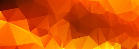 Abstract Orange Polygonal Banner 1226221 Vector Art At Vecteezy