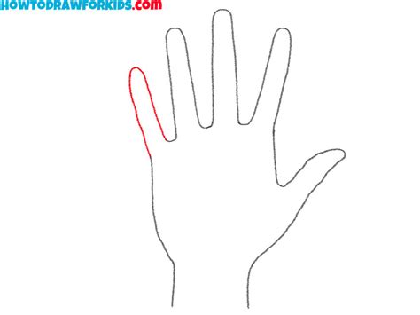 How To Draw An Anime Hand Easy Drawing Tutorial For Kids