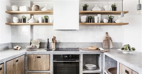 Los muebles de cocina rústicos se están convirtiendo en tendencia en interiorismo. Una cocina de obra abierta al salón | Blog de decoración ...