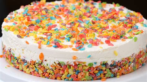 Rainbow Cereal Cheesecake Tasty Recipes
