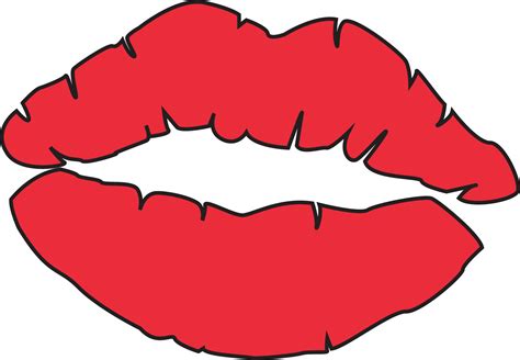 Cartoon Kissy Lips Clipart Free Download On Clipartmag