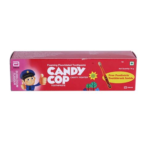 Candy Cop Bubblegum Flavour Toothpaste Uses Benefits Price Apollo