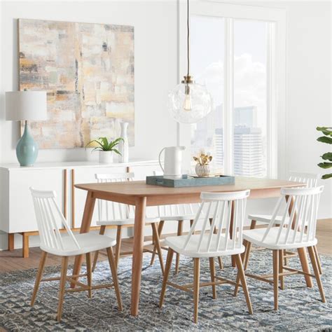 Featuring a slat roll foundation and floor posts, this bed is built to last. Modern Dining Furniture | AllModern