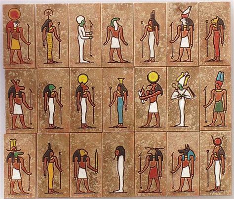 Mythology Egyptian Gods And Goddesses Visual Ly