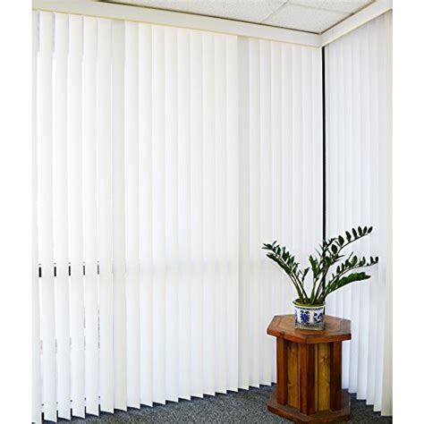 Pvc Vertical Blind Replacement Slat 82 12 X 3 12 8 Pack White