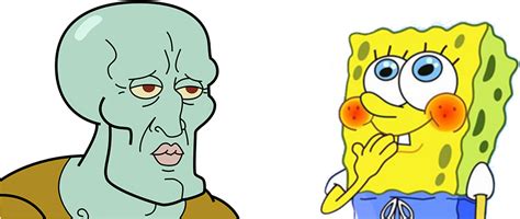 Bob Esponja Blank Spongebob Meme Template Original Size Png Image