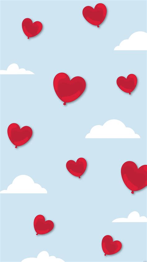 Free Floating Hearts Background Download In Illustrator Eps Svg